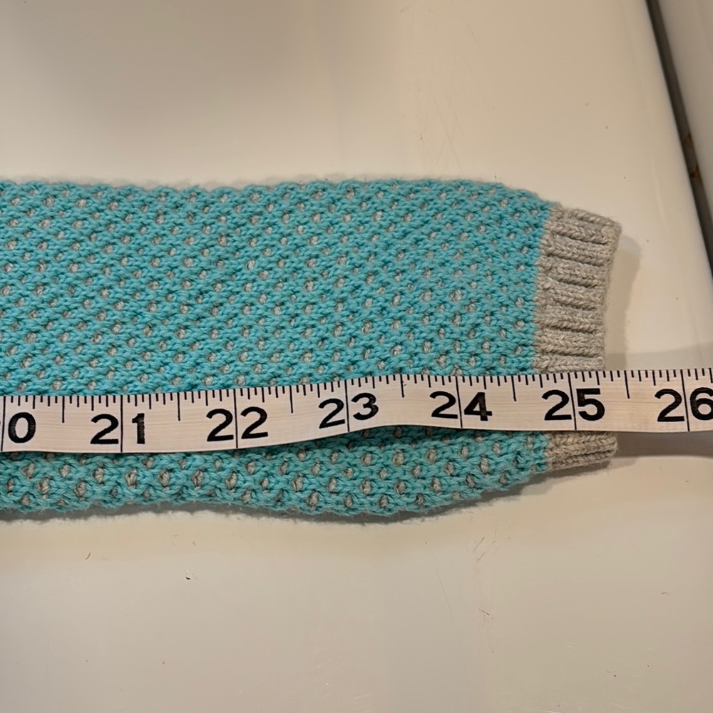 ivivva by Lululemon Dream Embrace Wrap Blue Silver Hooded Sweater - Picture 11 of 12